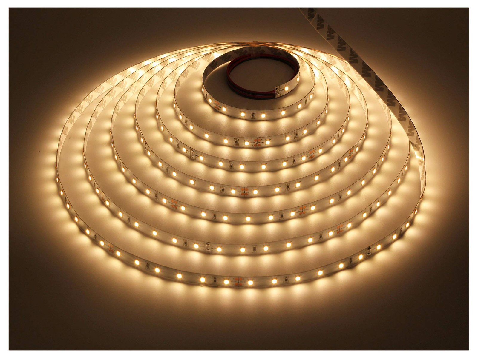 Dimmable LED Strip Light, DC24V Tape Lights, 3000K Strip Lights, 300 LEDs SMD2835 16.4ft/5m Light Strip,Non-Waterproof, 3000K Rope Lights for Home,Under Cabinet, Kitchen. - Image 2