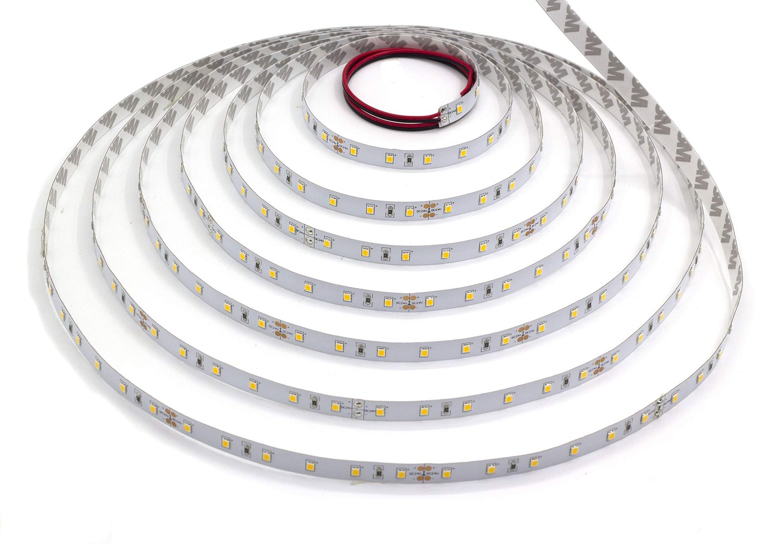 Dimmable LED Strip Light, DC24V Tape Lights, 3000K Strip Lights, 300 LEDs SMD2835 16.4ft/5m Light Strip,Non-Waterproof, 3000K Rope Lights for Home,Under Cabinet, Kitchen. - Image 3
