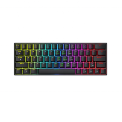 Red Switch Professional 60 Percent Gamer Anti-Ghosting Desktop Gaming Mechanical Keyboard for Gamers