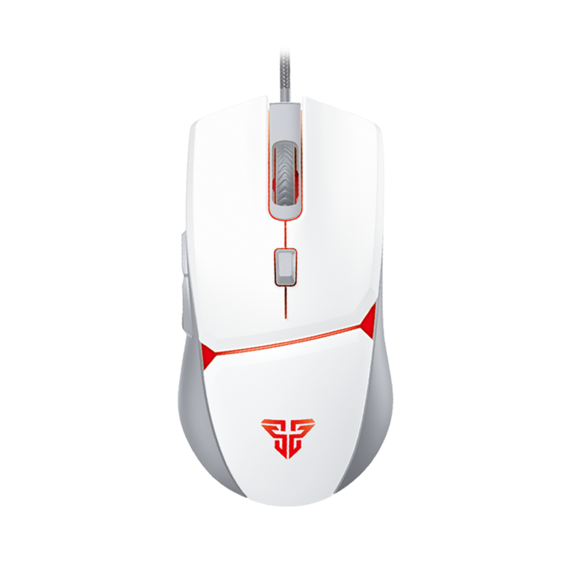 Wired FANTECH CRYPTO (White) VX7 2.4 Wired Ergonomic Mouse for PC Computer Case Desktop Gaming Mouse