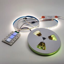 YZKJ-F3-PMD Popular DC12V RGB Strip Light Strip with Three-Color Touch Sensor Switch for Mirrors Includes Defogging Feature 5A 60W