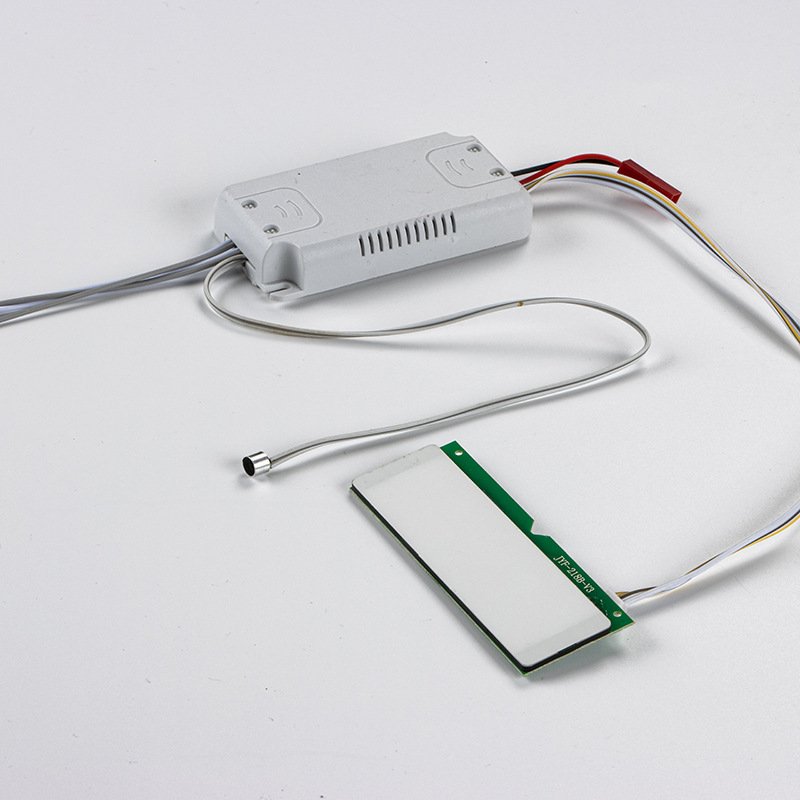 YZKJ-LD-FT Four Touch Switch Three color version anti-fog Bluetooth Horn Time Display music 5A 60W 12V - Image 4