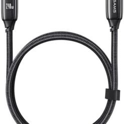 Alternative view of USAMS 580-U82 PD 240W Fast Charging Data Cable Type C to Type C Zinc Alloy Cable 2 M