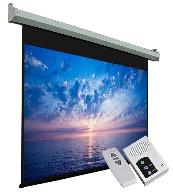 Electric 8X10 Projector Screen